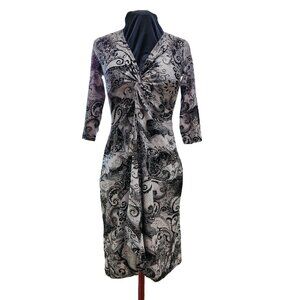 Vintage 2000's Paisley Glitter Dress